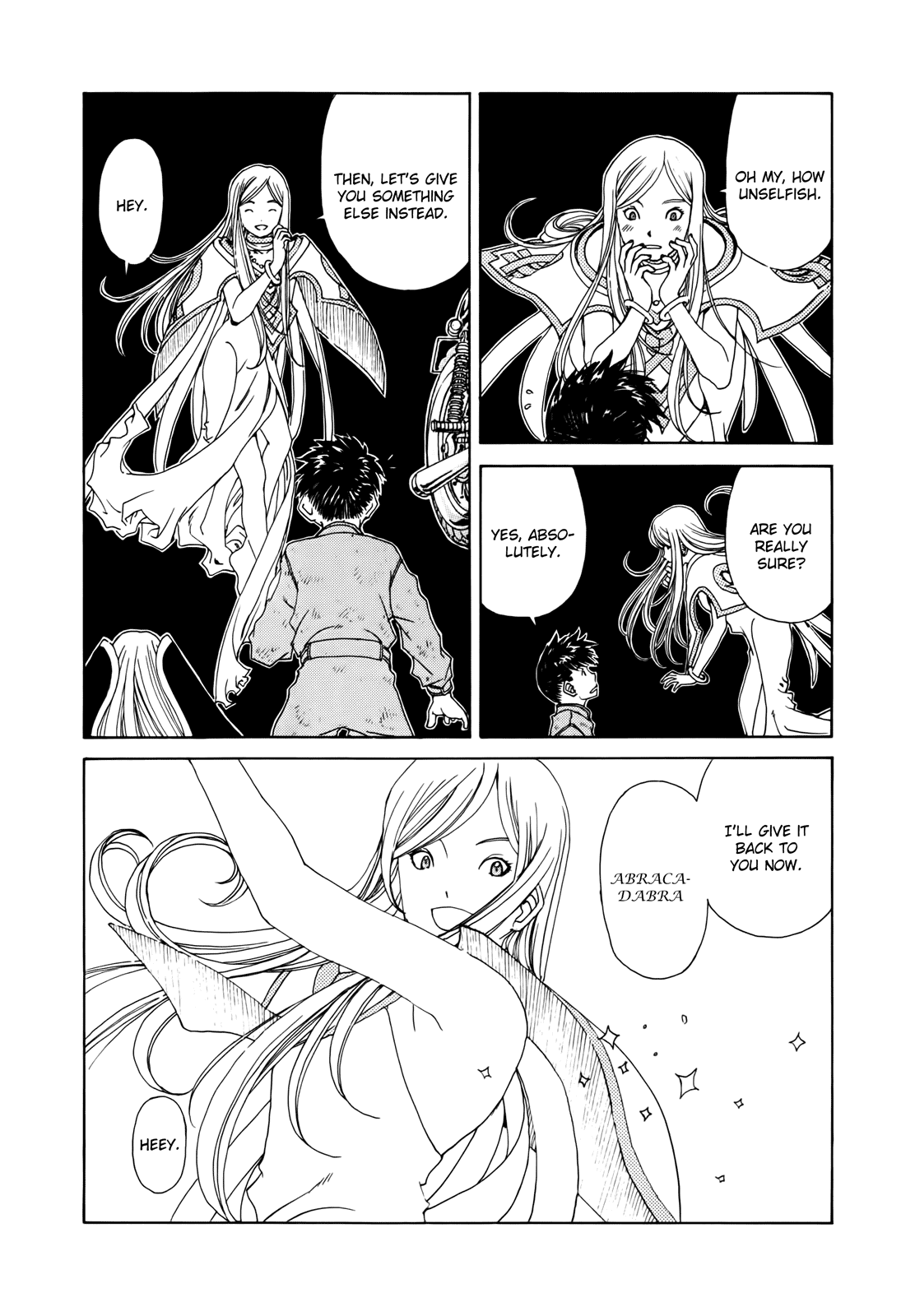 Ah! My Goddess Chapter 300 page 9 - Chapter 300: The Tracks of a Miracle