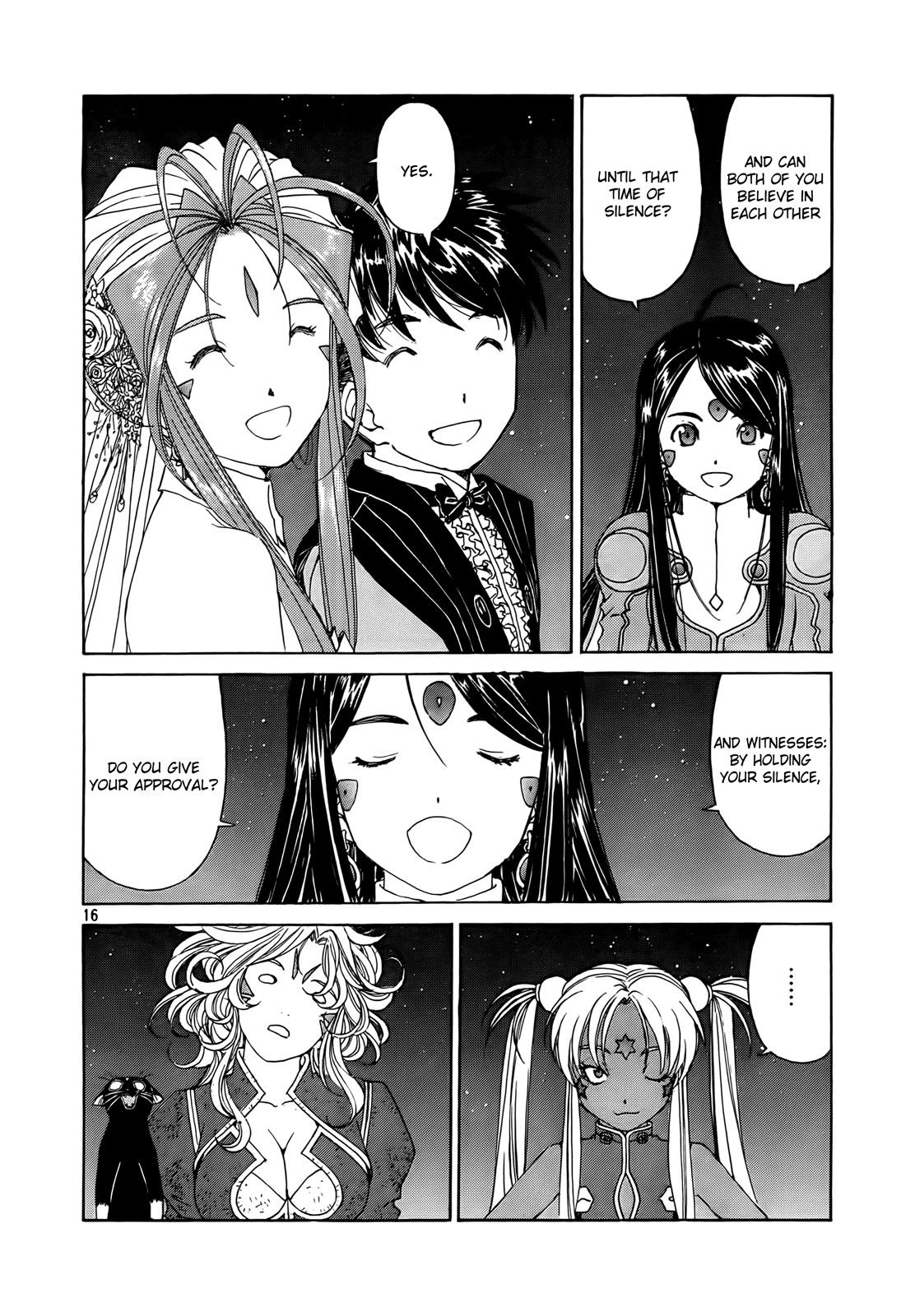 Ah! My Goddess Chapter 308 page 16 - Chapter 308: I want to be with you always [END]