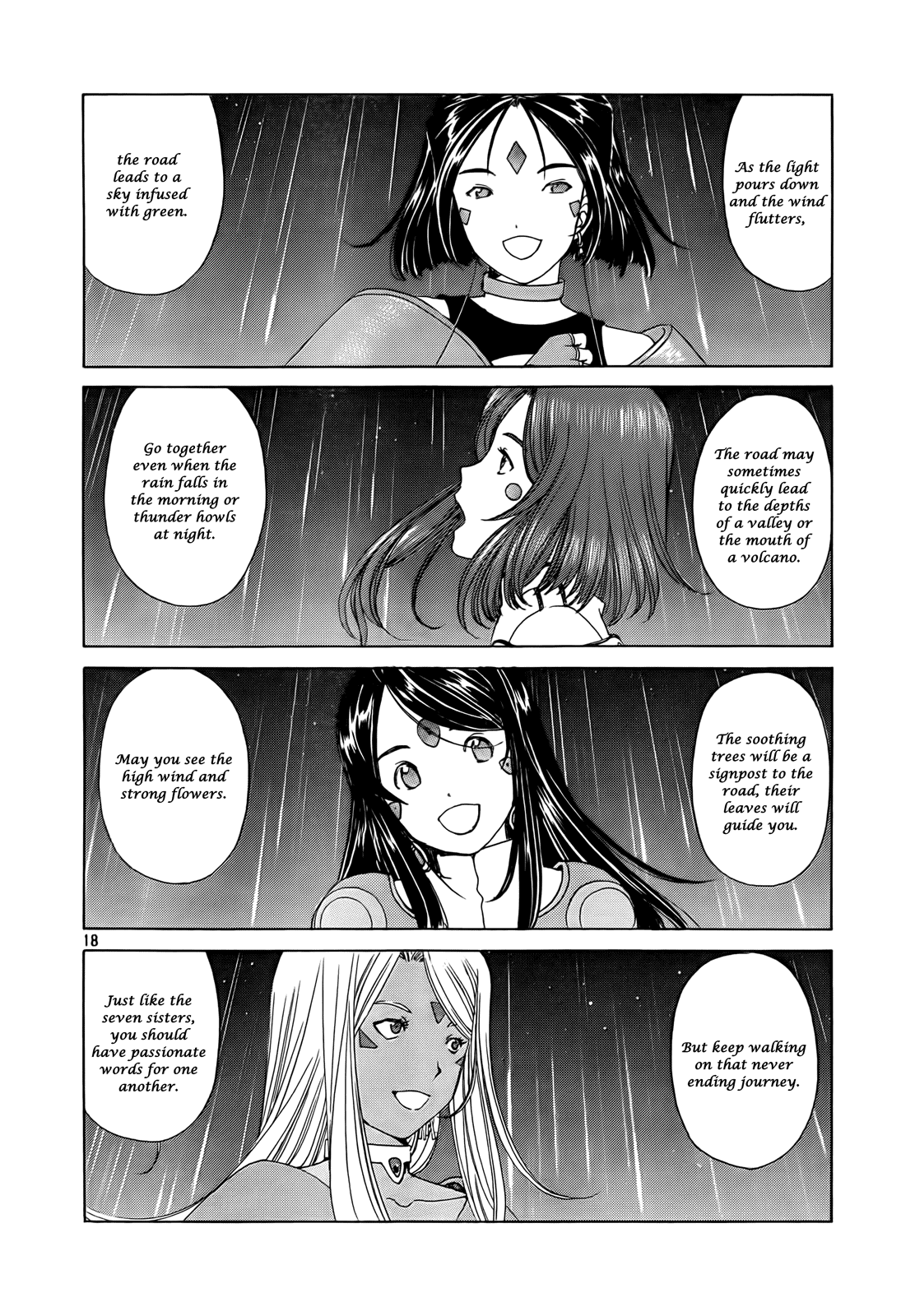 Ah! My Goddess Chapter 308 page 18 - Chapter 308: I want to be with you always [END]