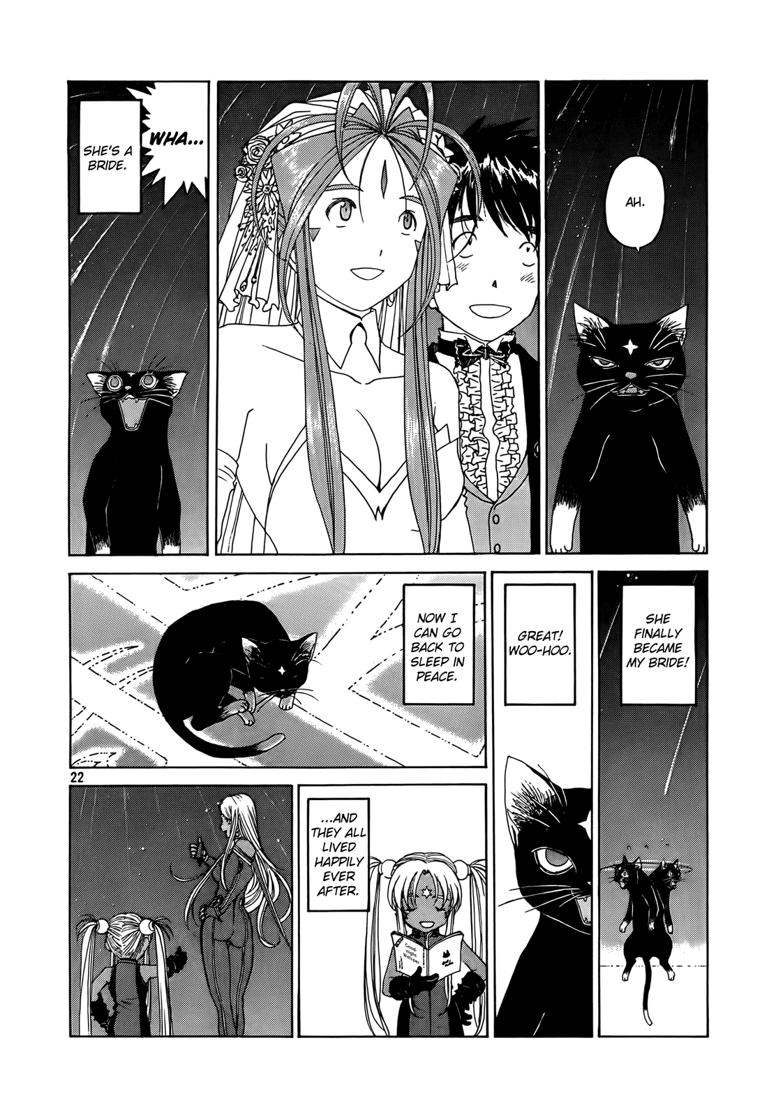 Ah! My Goddess Chapter 308 page 21 - Chapter 308: I want to be with you always [END]