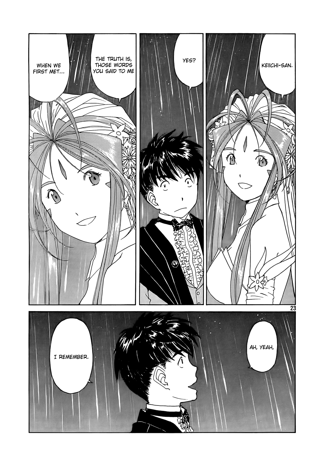 Ah! My Goddess Chapter 308 page 22 - Chapter 308: I want to be with you always [END]