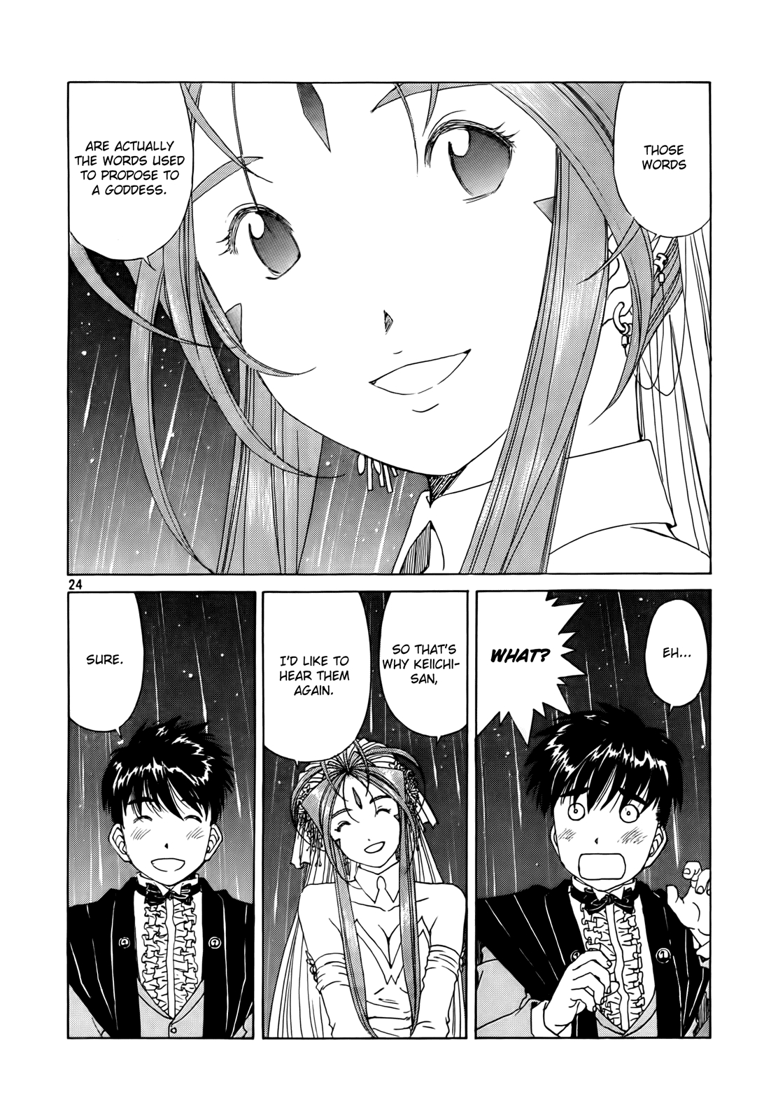 Ah! My Goddess Chapter 308 page 23 - Chapter 308: I want to be with you always [END]