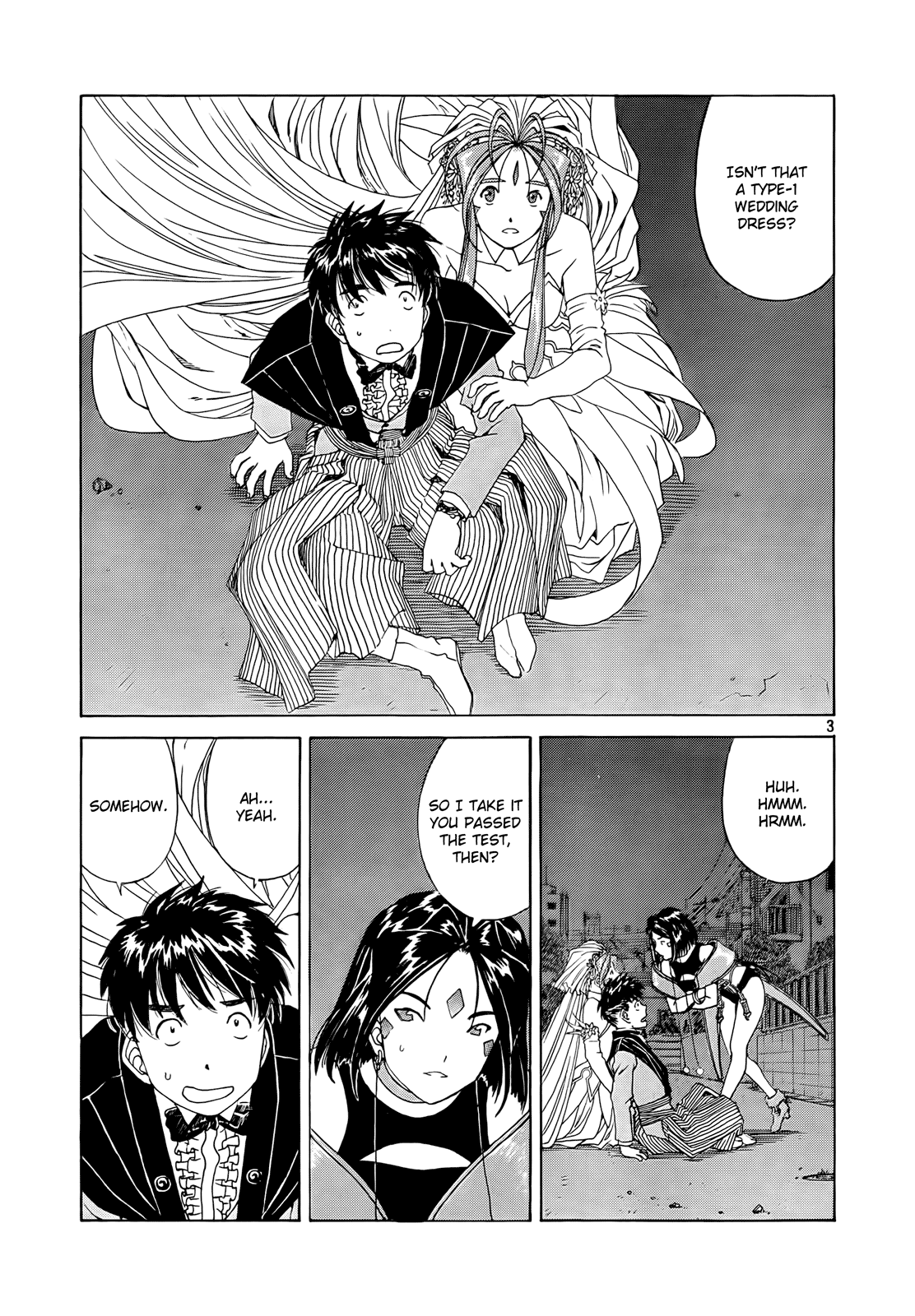 Ah! My Goddess Chapter 308 page 3 - Chapter 308: I want to be with you always [END]