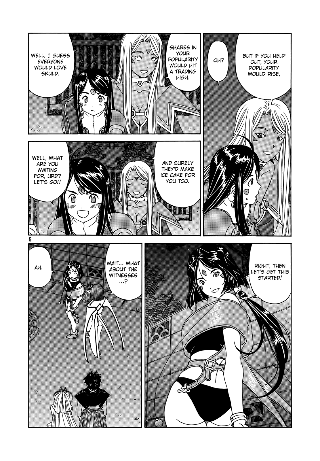 Ah! My Goddess Chapter 308 page 6 - Chapter 308: I want to be with you always [END]