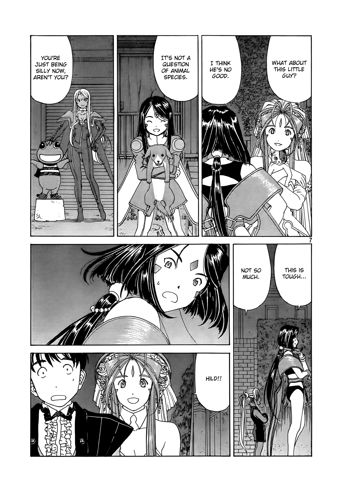Ah! My Goddess Chapter 308 page 7 - Chapter 308: I want to be with you always [END]