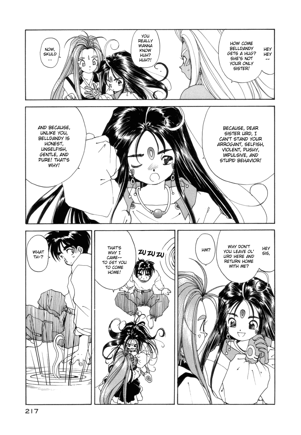 Ah! My Goddess Chapter 32 page 8 - Chapter 32: The Third Goddess