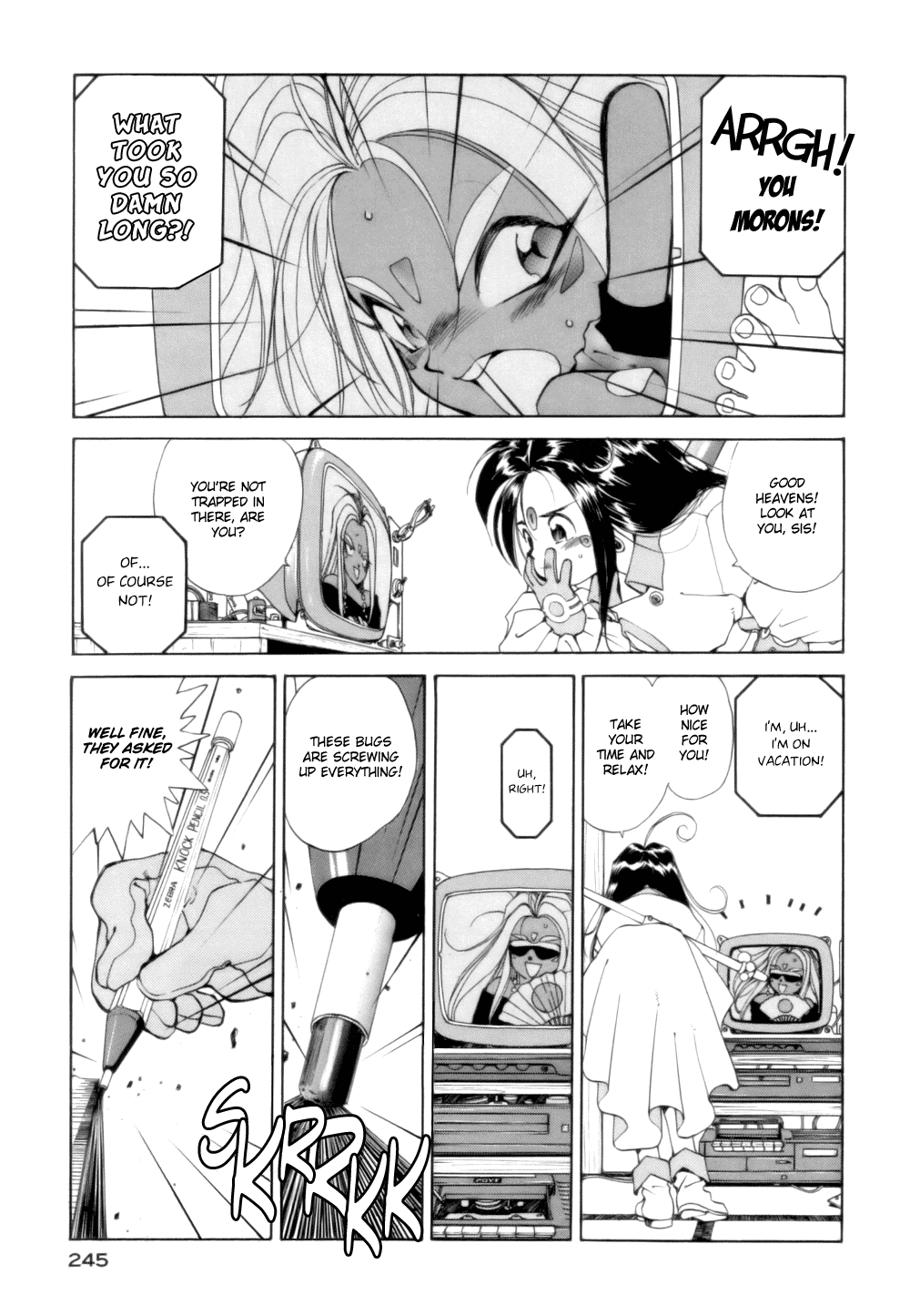 Ah! My Goddess Chapter 33 page 11 - Chapter 33: The Goddesses' Big Crisis