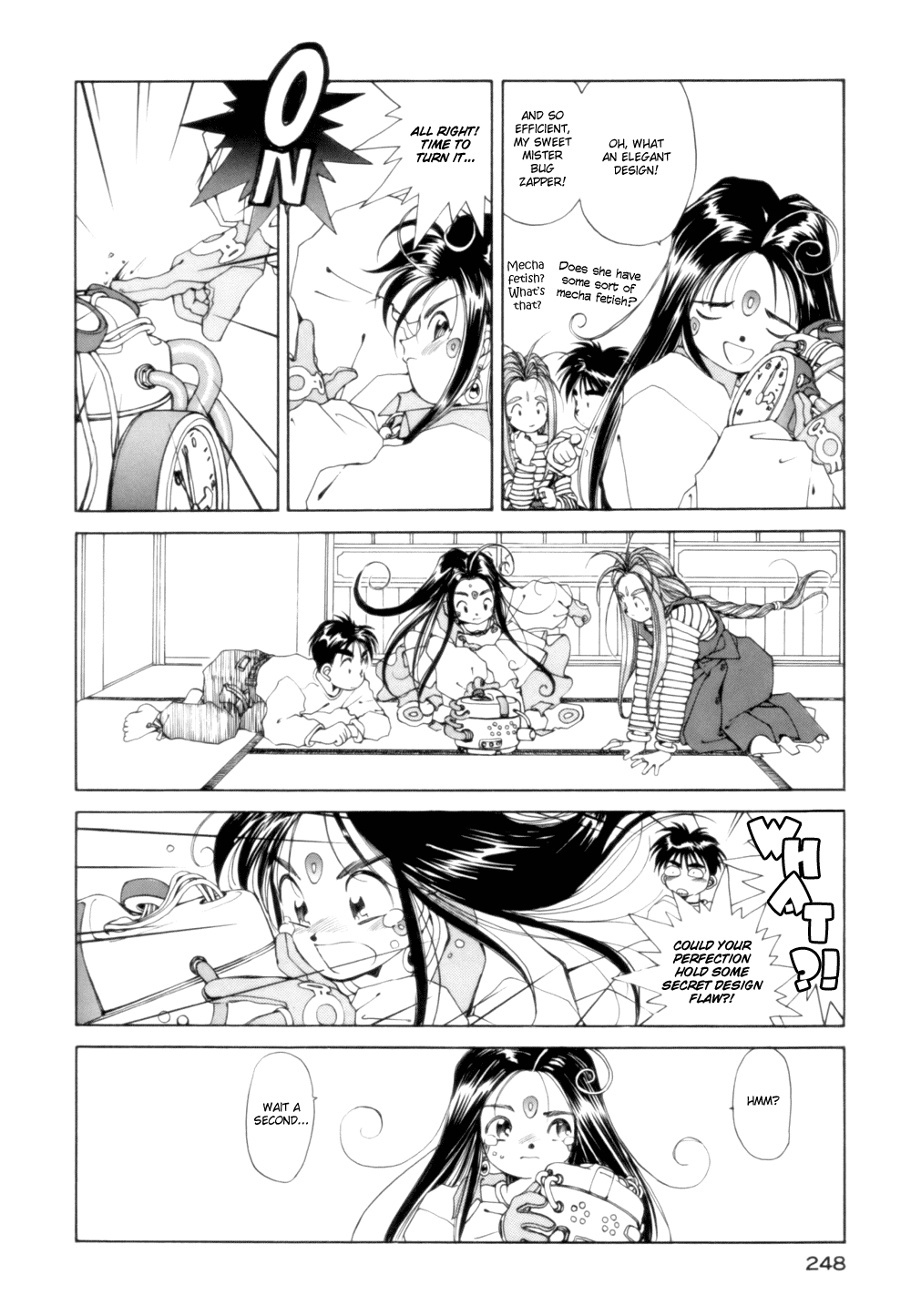 Ah! My Goddess Chapter 33 page 14 - Chapter 33: The Goddesses' Big Crisis