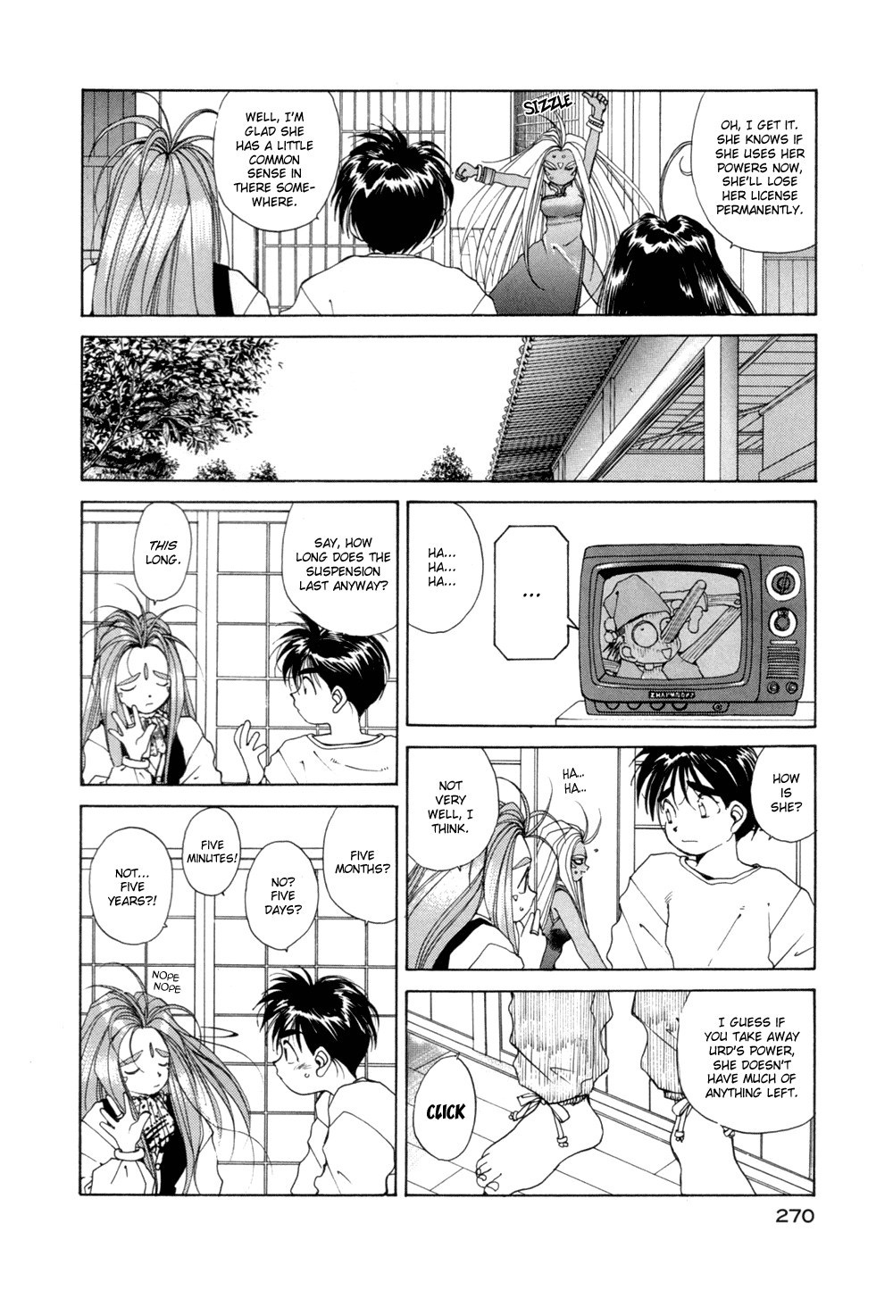 Ah! My Goddess Chapter 34 page 10 - Chapter 34: Urd Goes Berserk