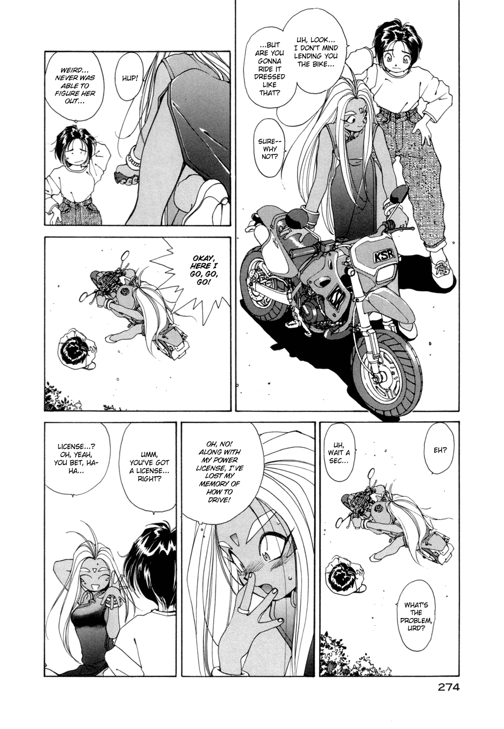 Ah! My Goddess Chapter 34 page 14 - Chapter 34: Urd Goes Berserk