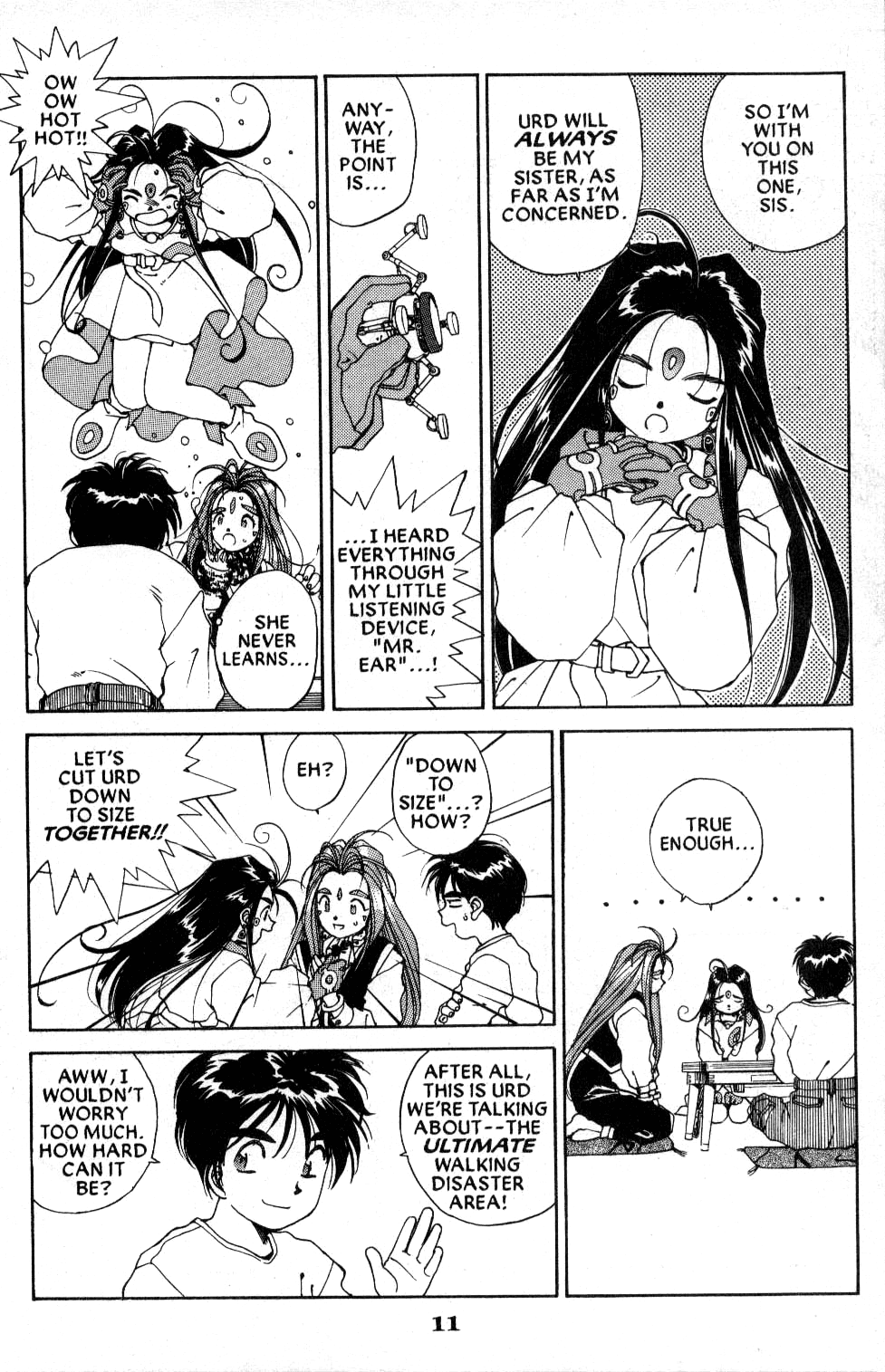 Ah! My Goddess Chapter 35 page 12 - Chapter 35: Urd's Terrible Master