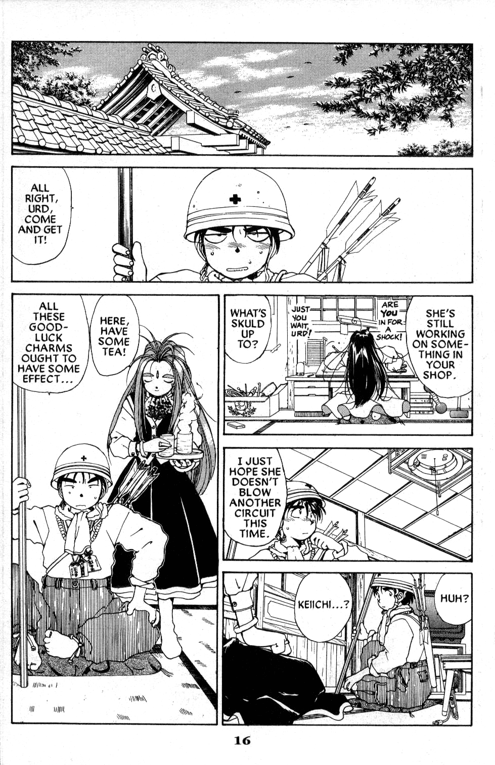 Ah! My Goddess Chapter 35 page 17 - Chapter 35: Urd's Terrible Master