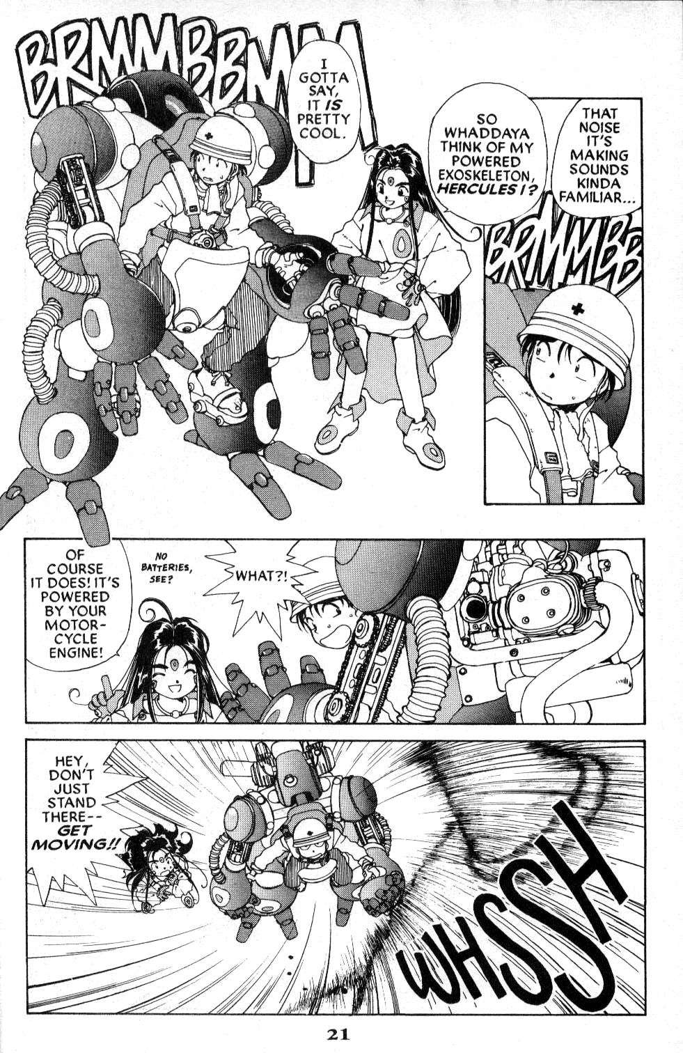 Ah! My Goddess Chapter 35 page 22 - Chapter 35: Urd's Terrible Master