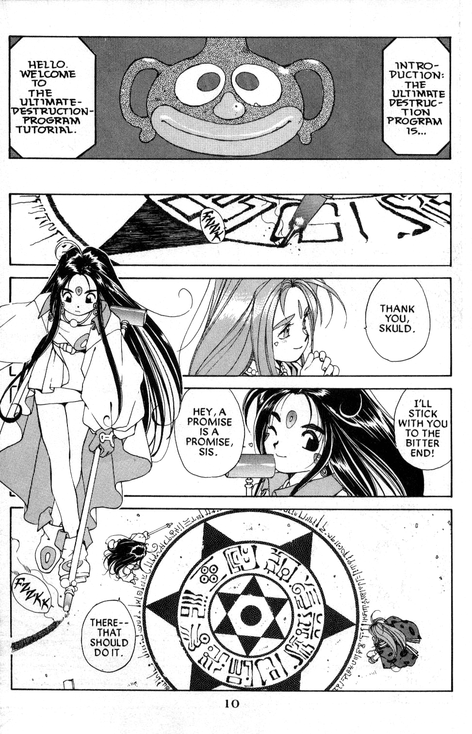 Ah! My Goddess Chapter 36 page 10 - Chapter 36: The Ultimate Destruction Program