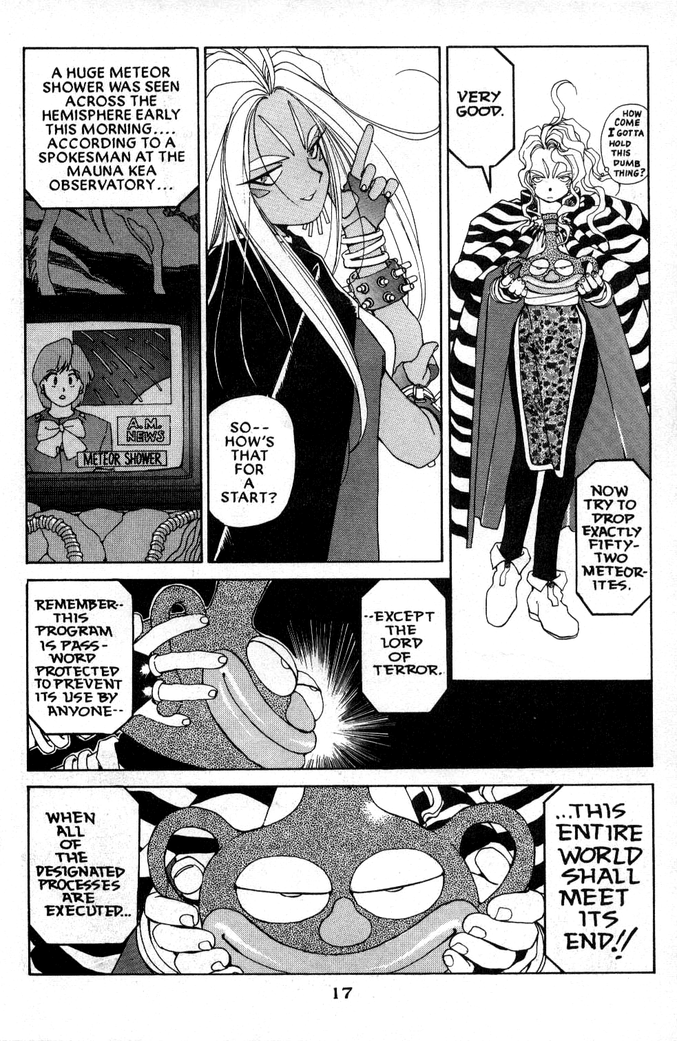 Ah! My Goddess Chapter 36 page 17 - Chapter 36: The Ultimate Destruction Program