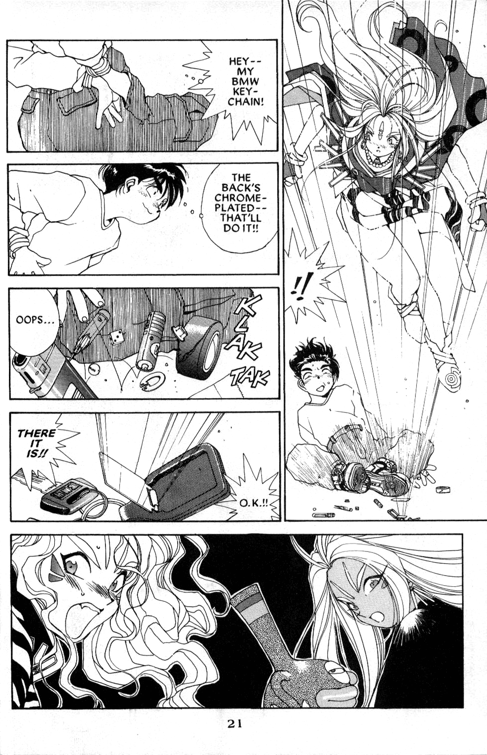 Ah! My Goddess Chapter 36 page 21 - Chapter 36: The Ultimate Destruction Program