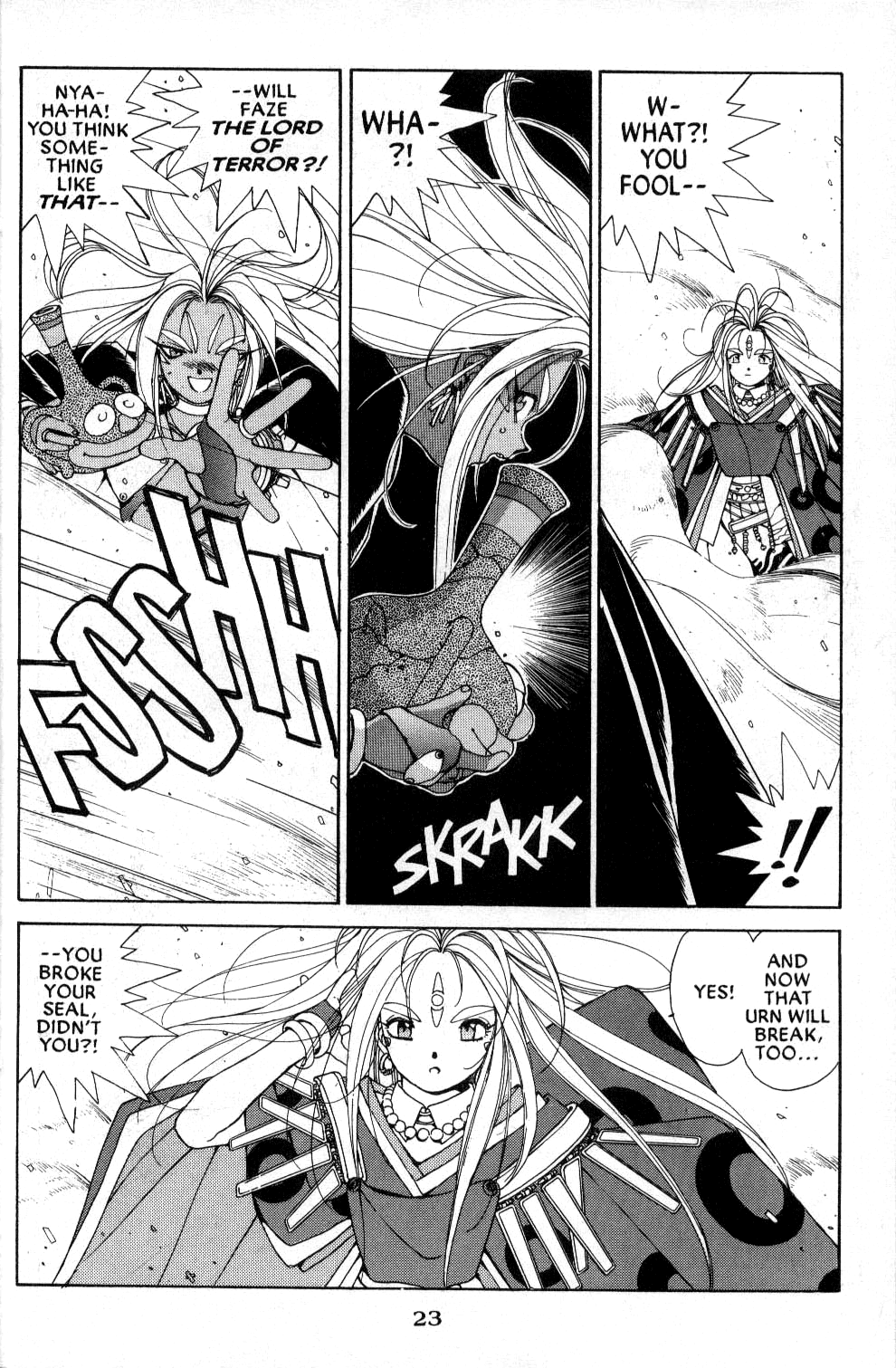 Ah! My Goddess Chapter 36 page 23 - Chapter 36: The Ultimate Destruction Program