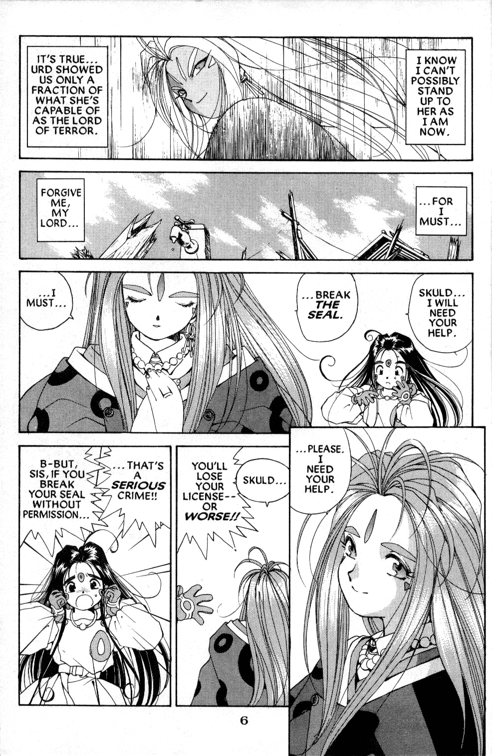 Ah! My Goddess Chapter 36 page 6 - Chapter 36: The Ultimate Destruction Program