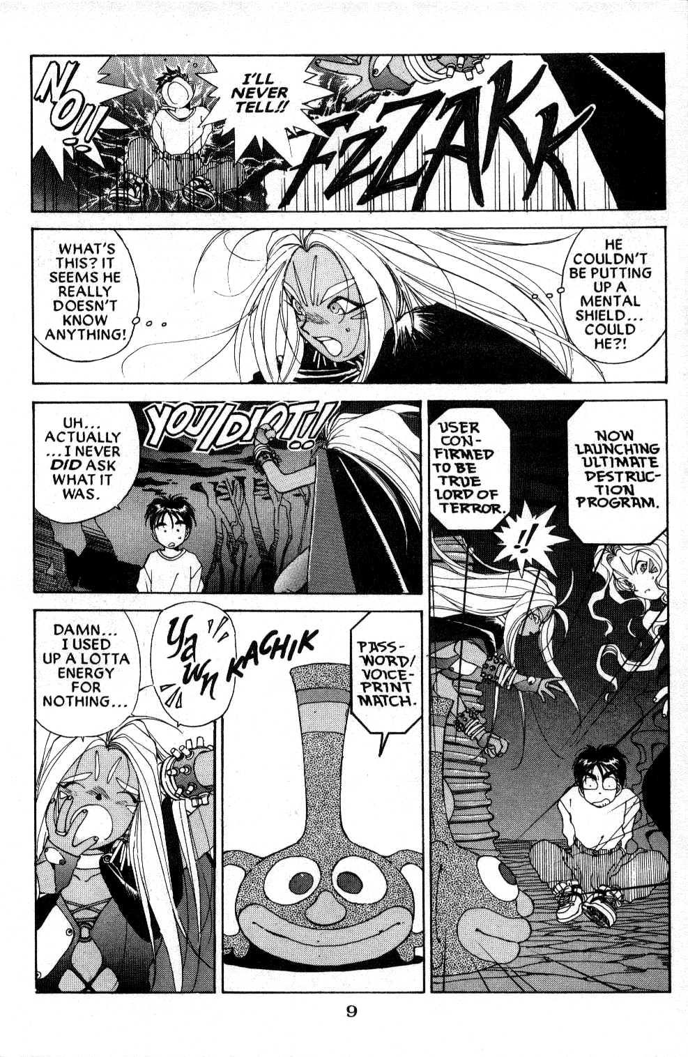Ah! My Goddess Chapter 36 page 9 - Chapter 36: The Ultimate Destruction Program