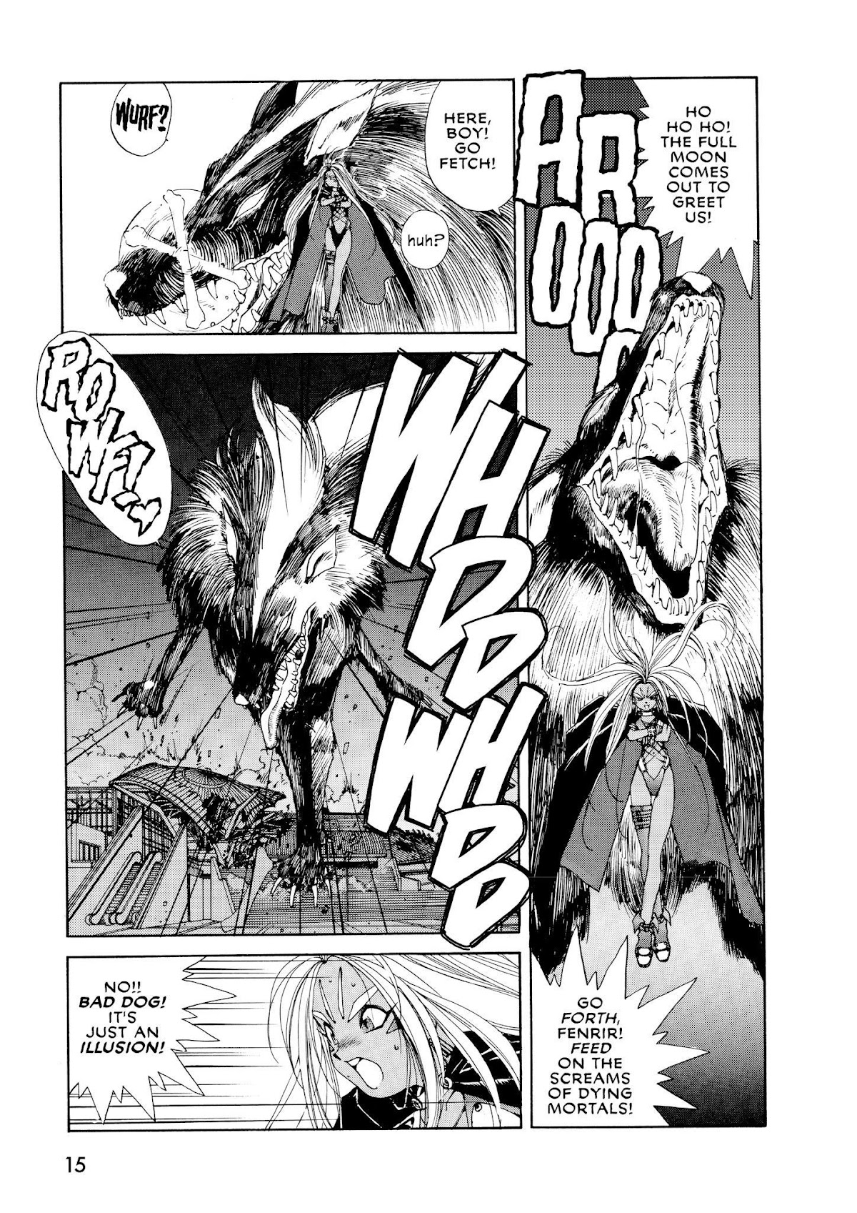Ah! My Goddess Chapter 37 page 15 - Chapter 37: Urd Calls Forth the Beast