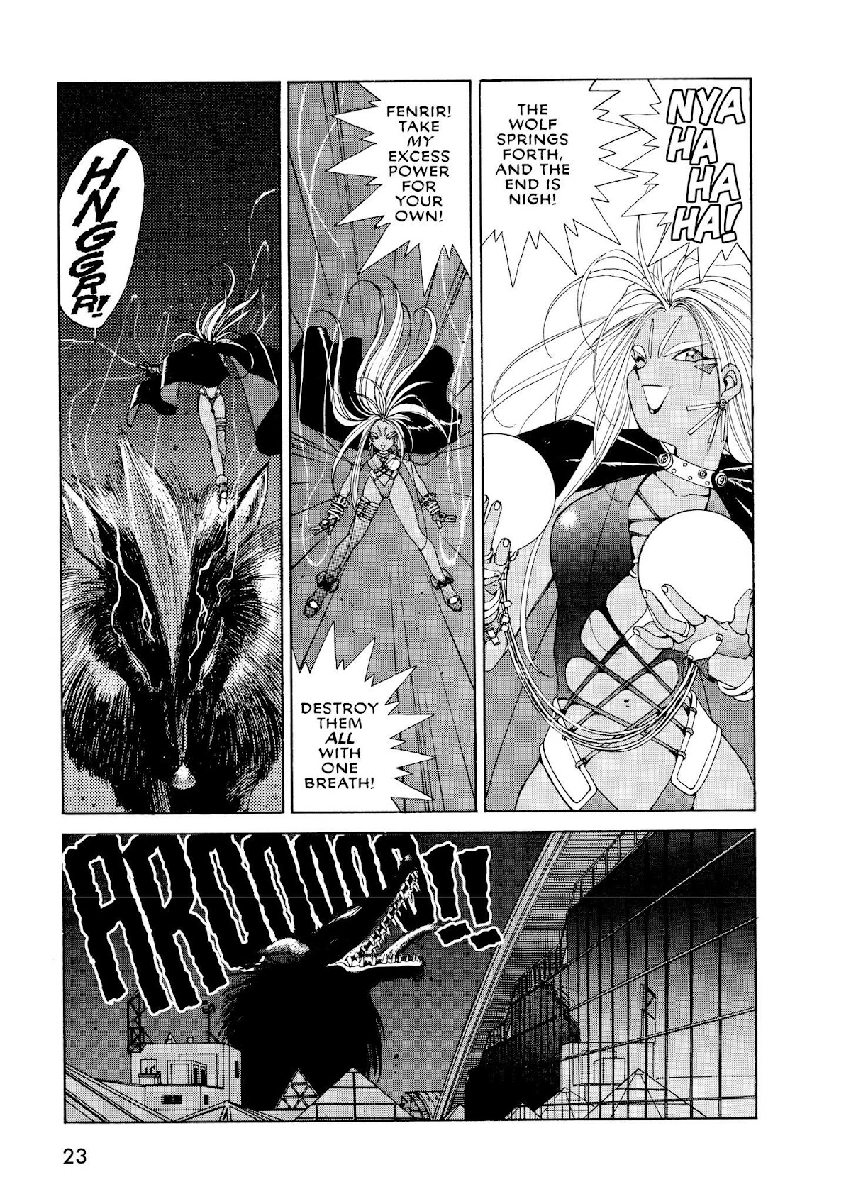 Ah! My Goddess Chapter 37 page 23 - Chapter 37: Urd Calls Forth the Beast