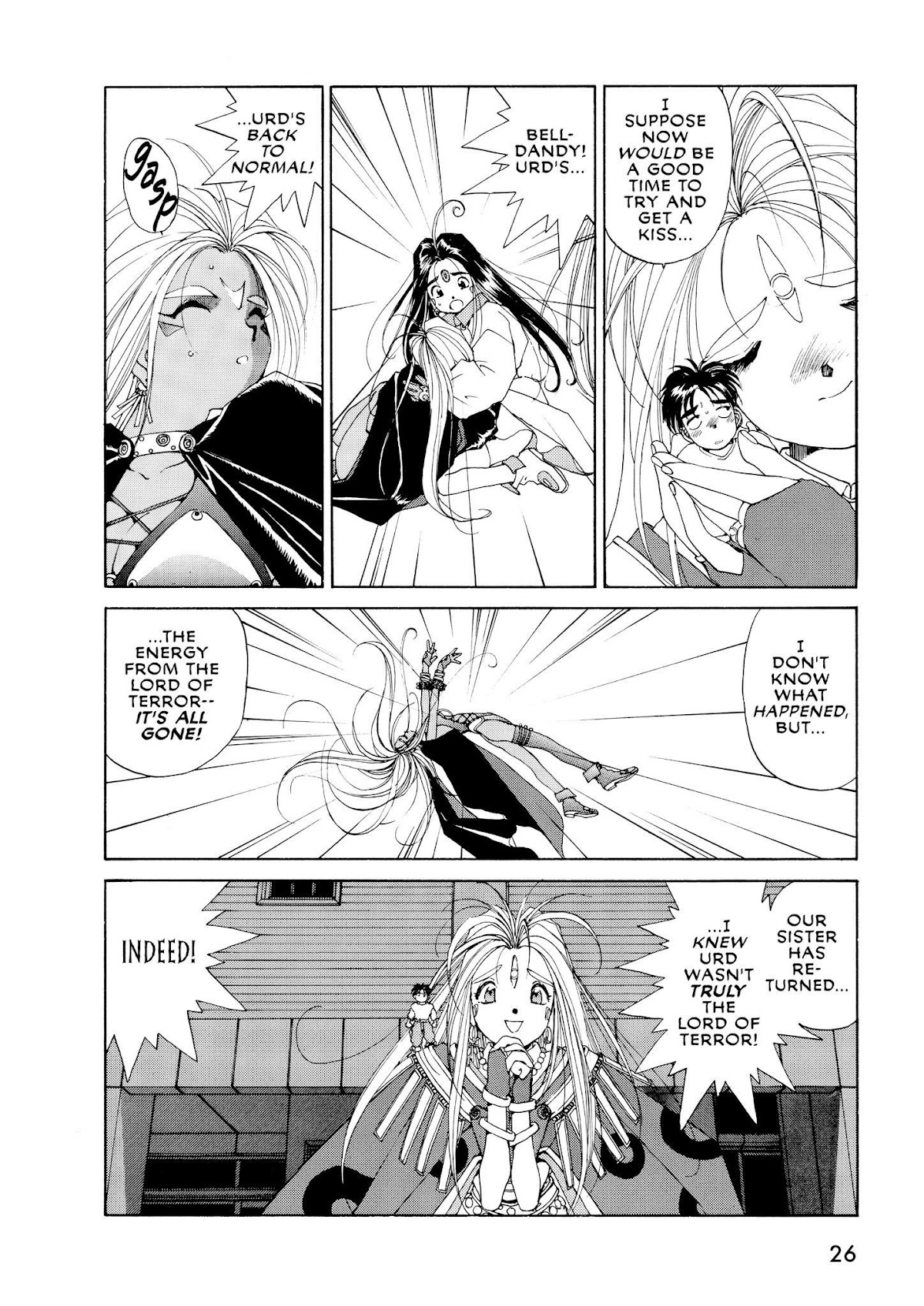 Ah! My Goddess Chapter 37 page 26 - Chapter 37: Urd Calls Forth the Beast