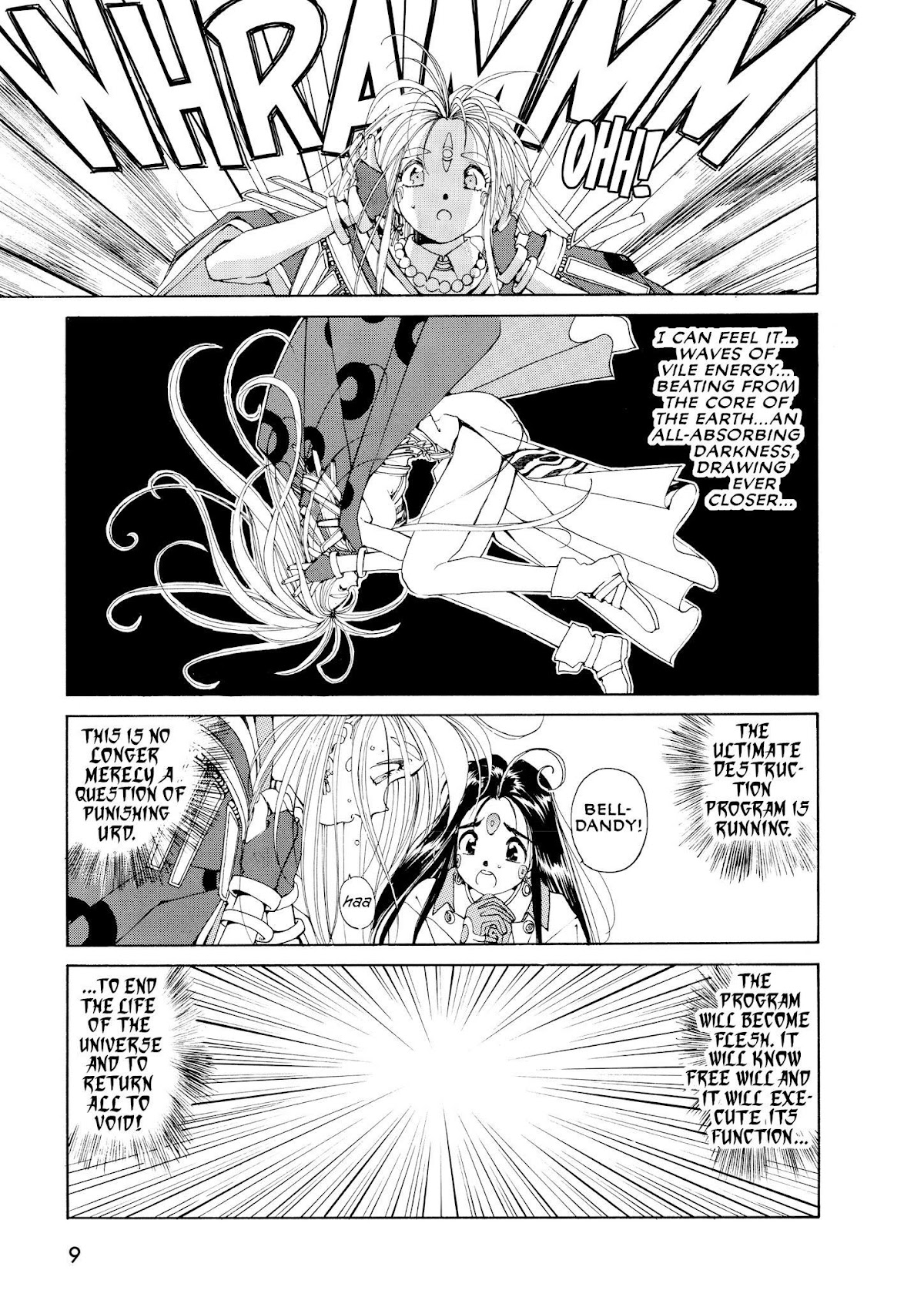 Ah! My Goddess Chapter 37 page 9 - Chapter 37: Urd Calls Forth the Beast