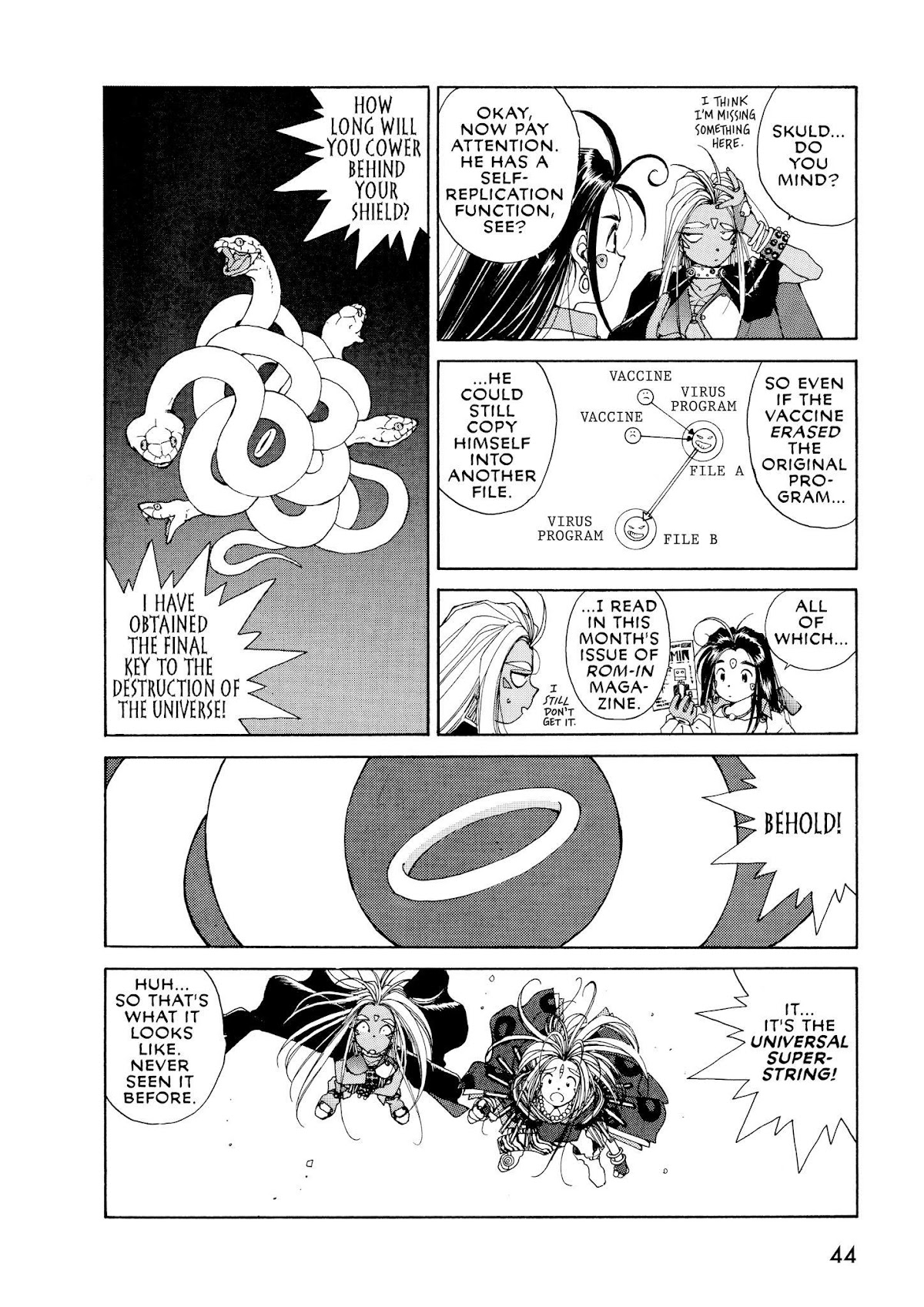Ah! My Goddess Chapter 38 page 14 - Chapter 38: The Secret of the Lord of Terror