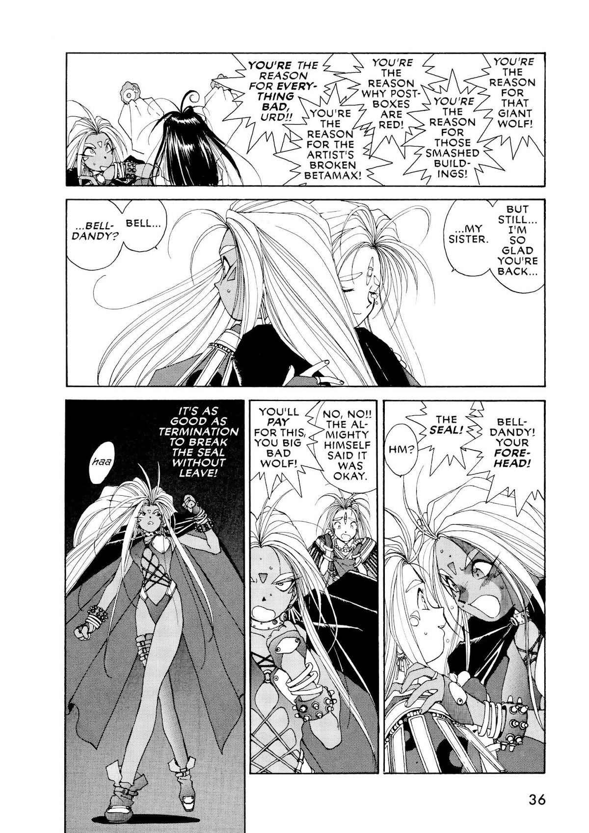 Ah! My Goddess Chapter 38 page 6 - Chapter 38: The Secret of the Lord of Terror