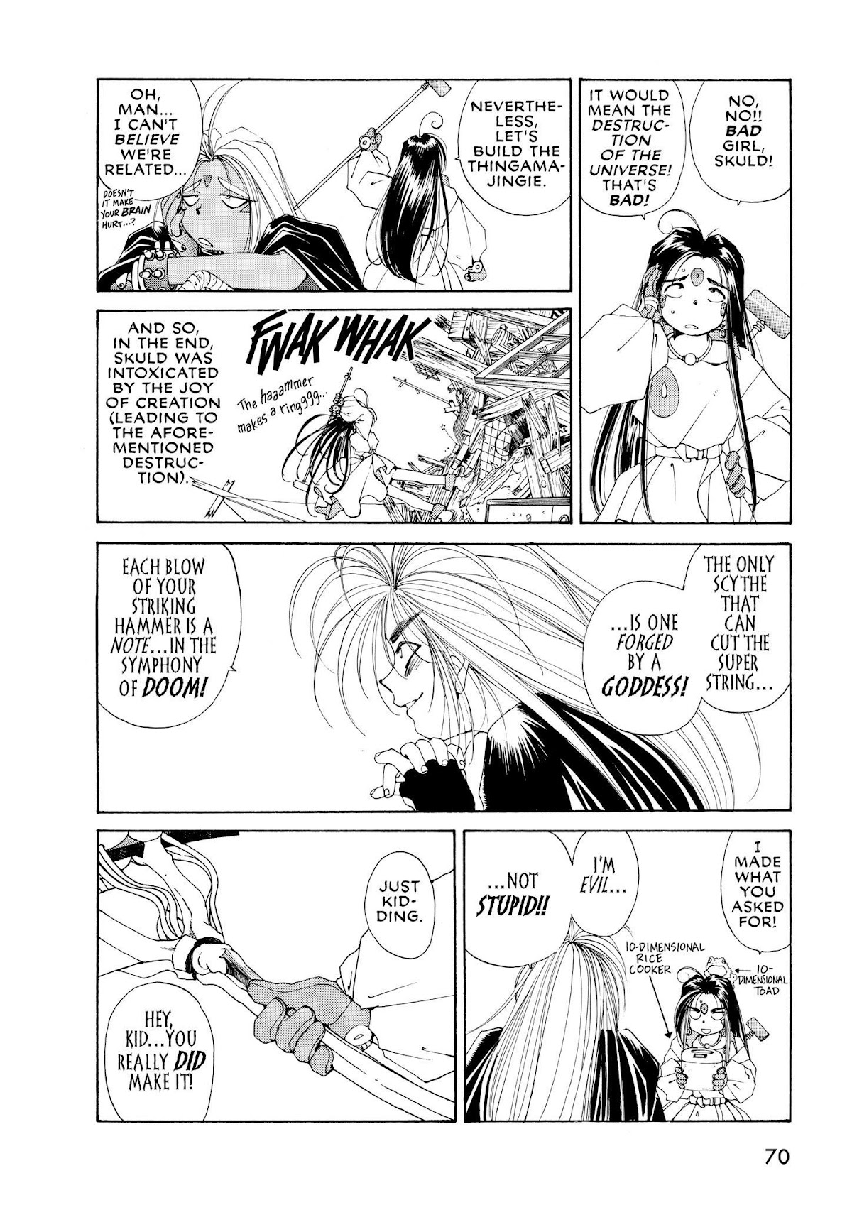 Ah! My Goddess Chapter 39 page 12 - Chapter 39: Confession