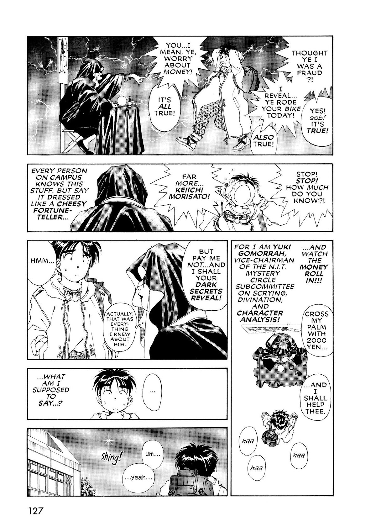 Ah! My Goddess Chapter 41 page 13 - Chapter 41: The Trials of Morisato, Part 1