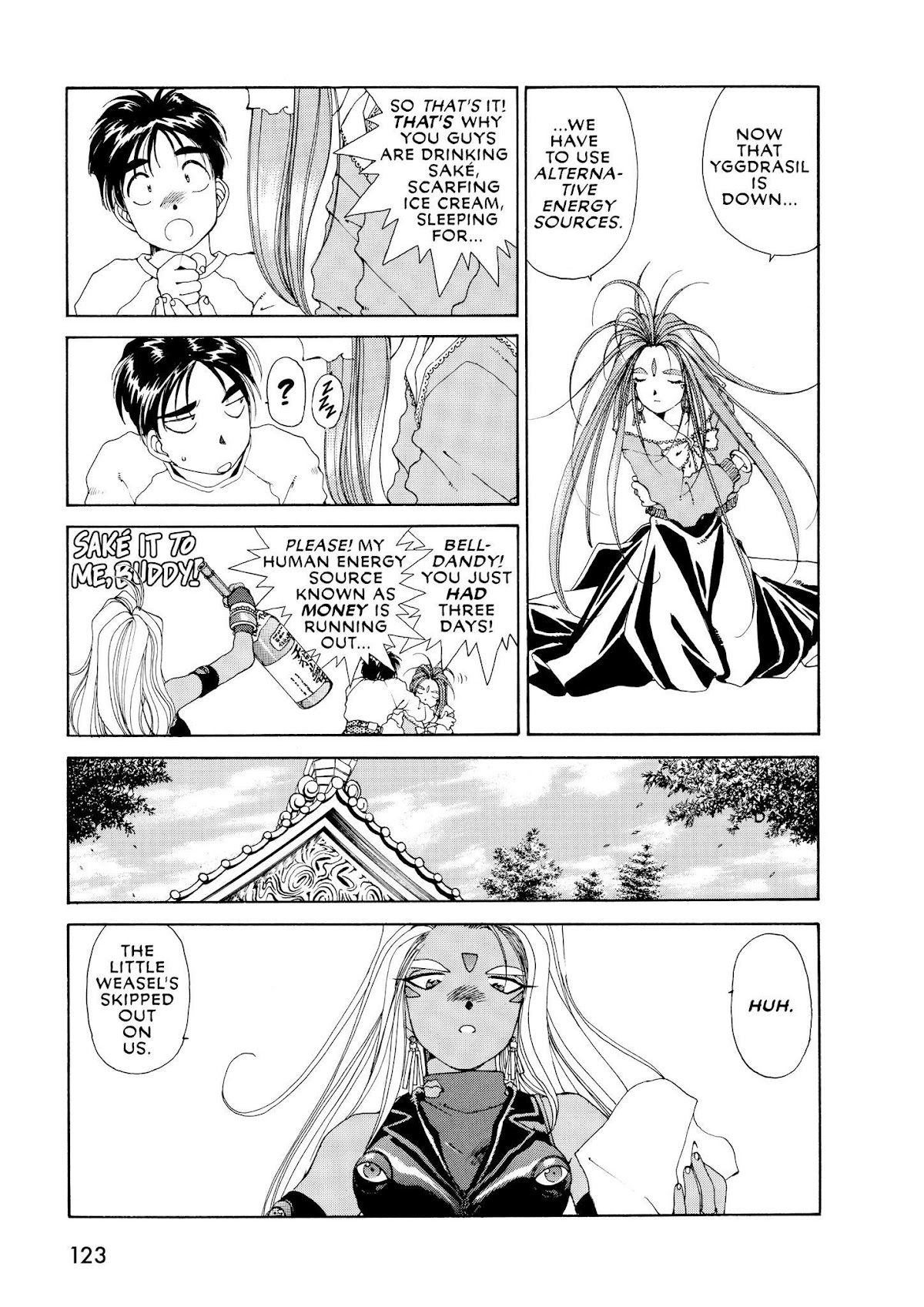 Ah! My Goddess Chapter 41 page 9 - Chapter 41: The Trials of Morisato, Part 1