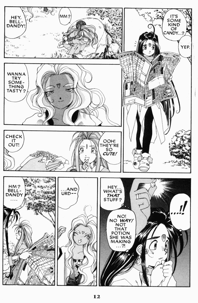 Ah! My Goddess Chapter 43 page 16 - Chapter 43: The Trials of Morisato, Part 3: Belldandy's Tempestuous Heart