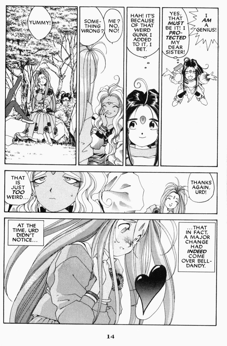 Ah! My Goddess Chapter 43 page 18 - Chapter 43: The Trials of Morisato, Part 3: Belldandy's Tempestuous Heart