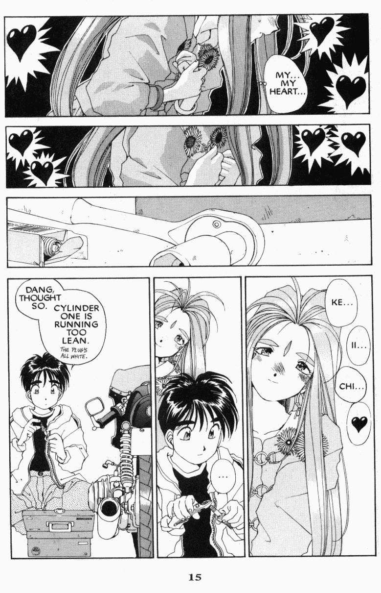 Ah! My Goddess Chapter 43 page 19 - Chapter 43: The Trials of Morisato, Part 3: Belldandy's Tempestuous Heart