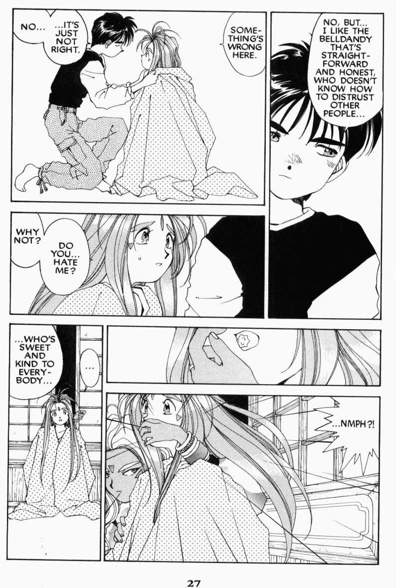 Ah! My Goddess Chapter 43 page 31 - Chapter 43: The Trials of Morisato, Part 3: Belldandy's Tempestuous Heart