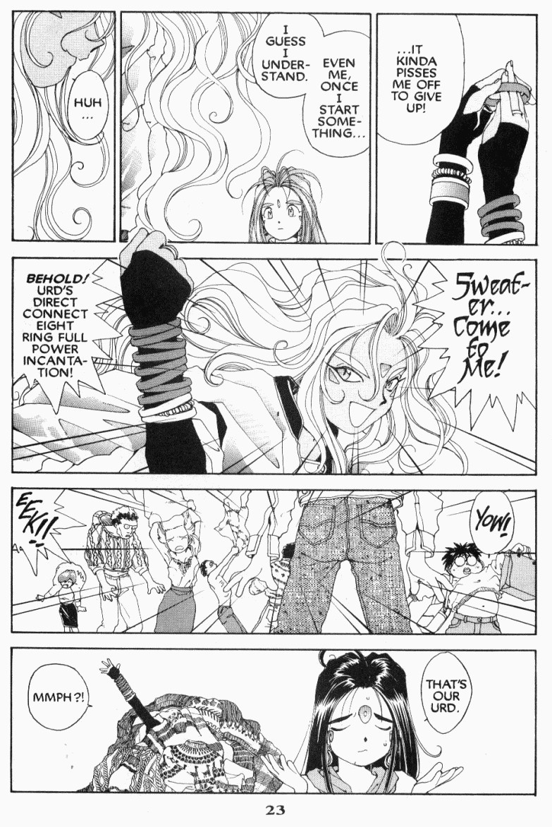 Ah! My Goddess Chapter 44 page 23 - Chapter 44: The Queen of Vengeance