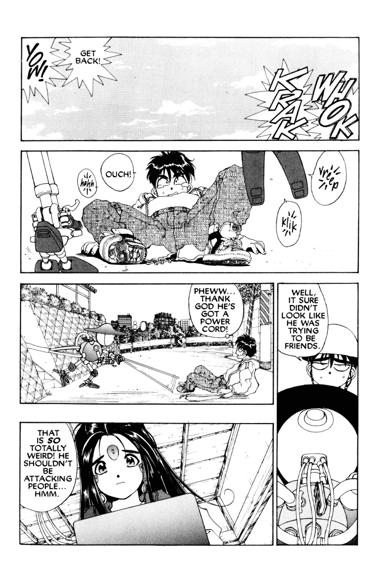Ah! My Goddess Chapter 46 page 21 - Chapter 46: Thank You