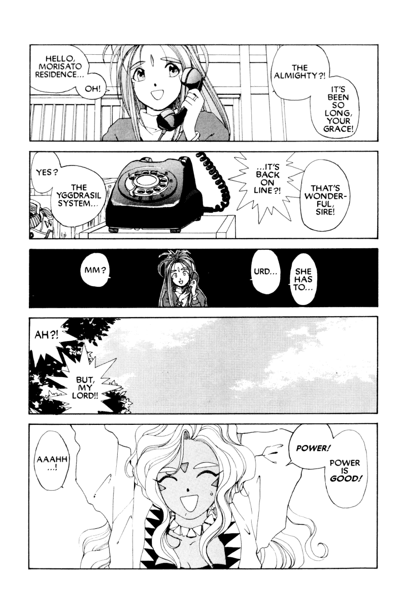 Ah! My Goddess Chapter 47 page 10 - Chapter 47: Good-bye and Hello