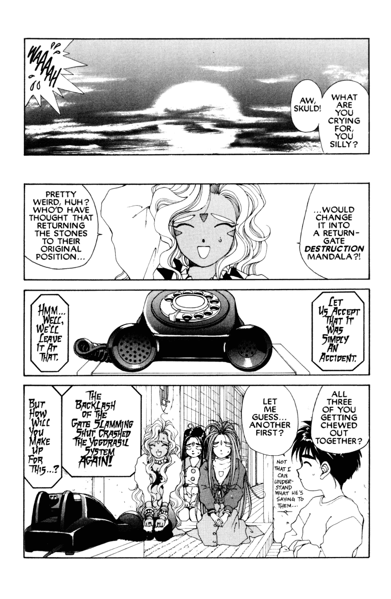 Ah! My Goddess Chapter 47 page 33 - Chapter 47: Good-bye and Hello