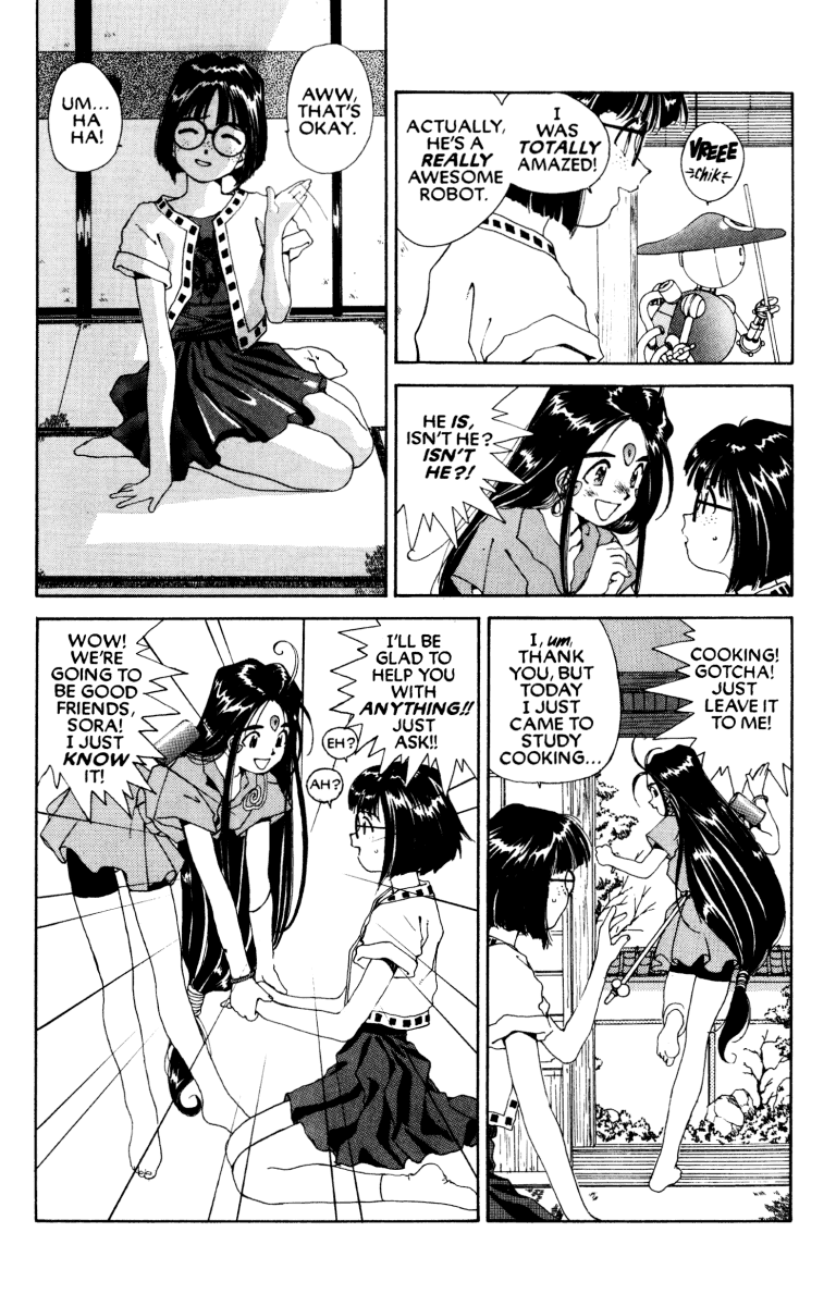 Ah! My Goddess Chapter 49 page 12 - Chapter 49: The Lunchbox of Love (Cleaned)