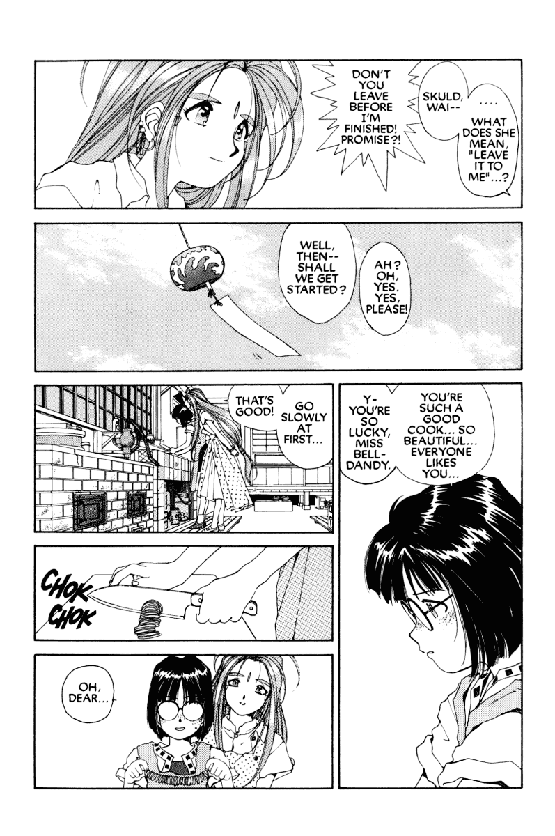 Ah! My Goddess Chapter 49 page 13 - Chapter 49: The Lunchbox of Love (Cleaned)