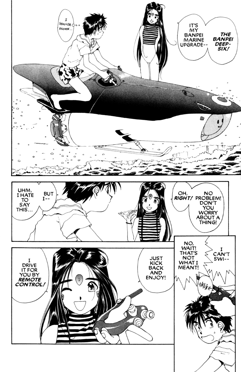 Ah! My Goddess Chapter 50 page 8 - Chapter 50: Meet Me By The Seashore (Cleaned)