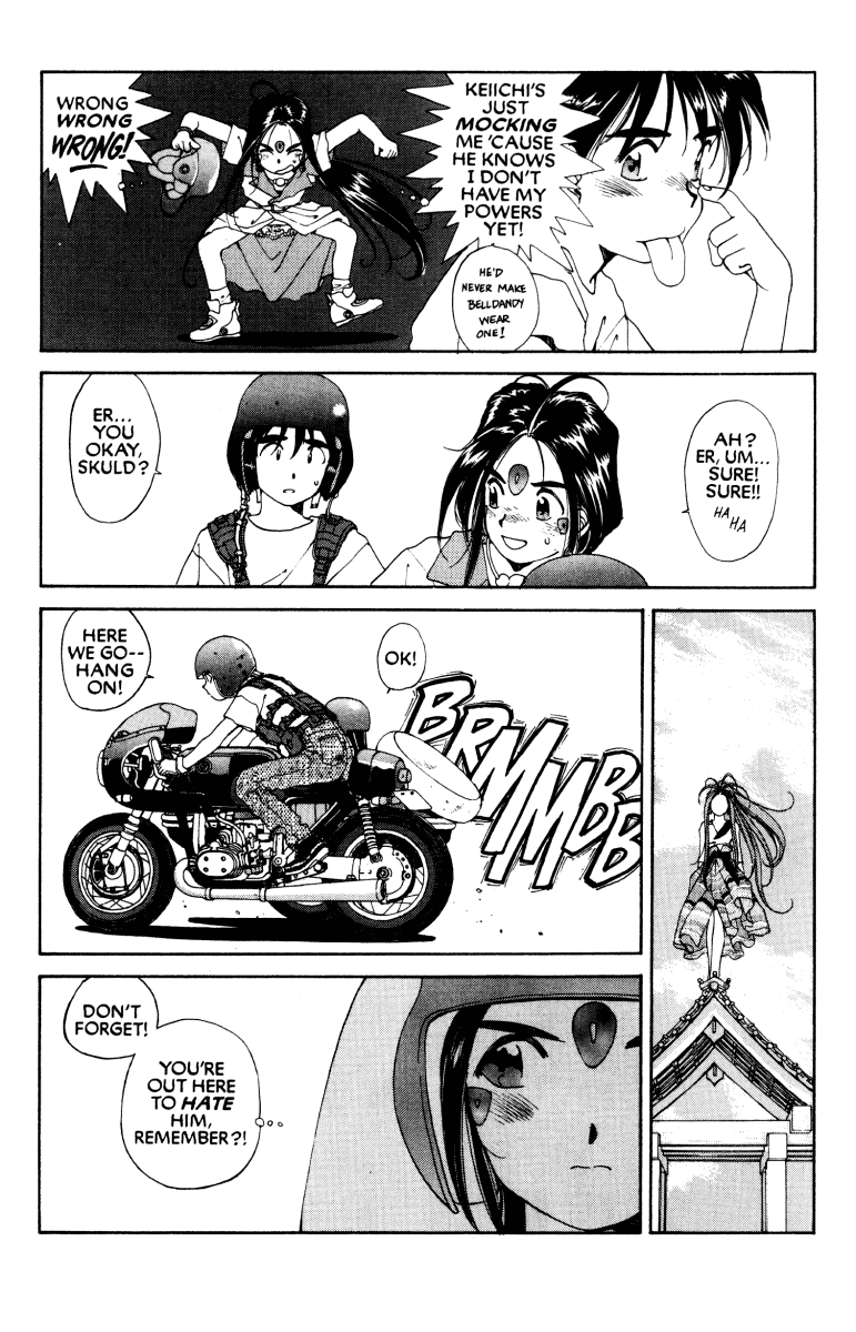 Ah! My Goddess Chapter 51 page 16 - Chapter 51: You're So Bad (Cleaned)