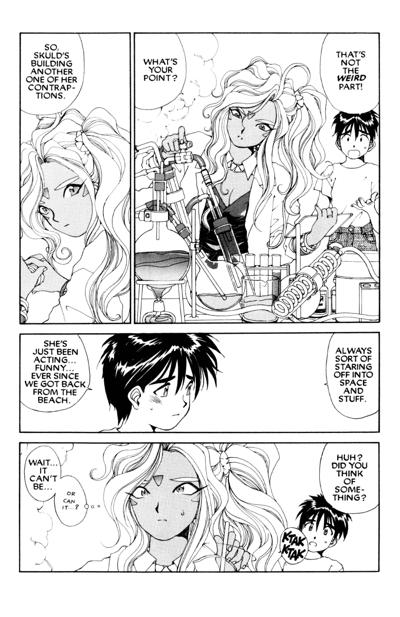 Ah! My Goddess Chapter 51 page 3 - Chapter 51: You're So Bad (Cleaned)