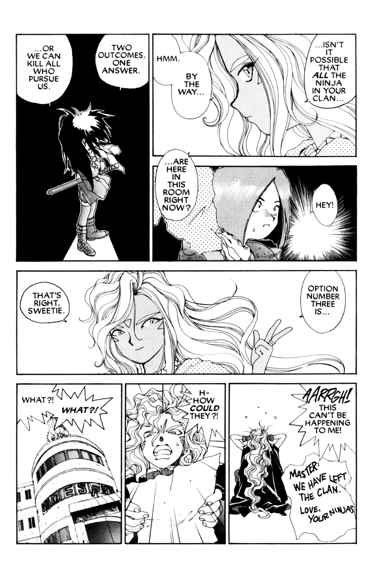 Ah! My Goddess Chapter 53 page 36 - Chapter 53: Law of the Ninja