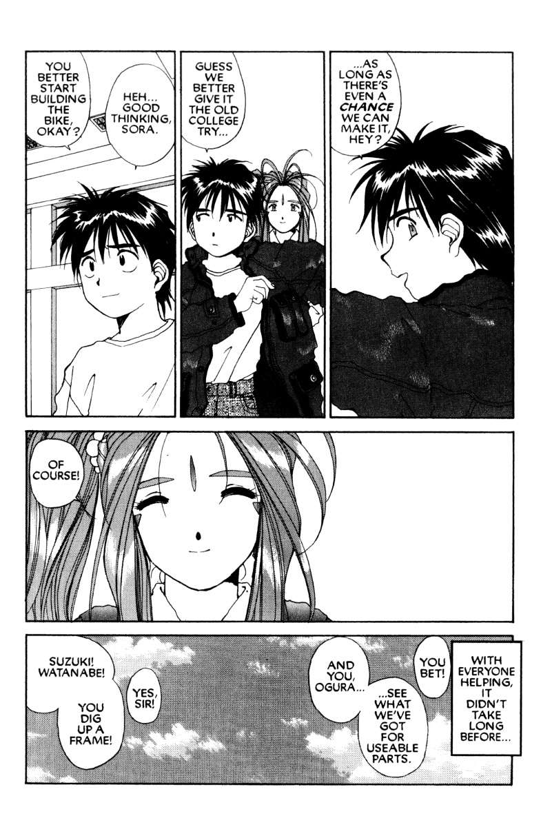 Ah! My Goddess Chapter 56 page 9 - Chapter 56: It's Lonely At the Top