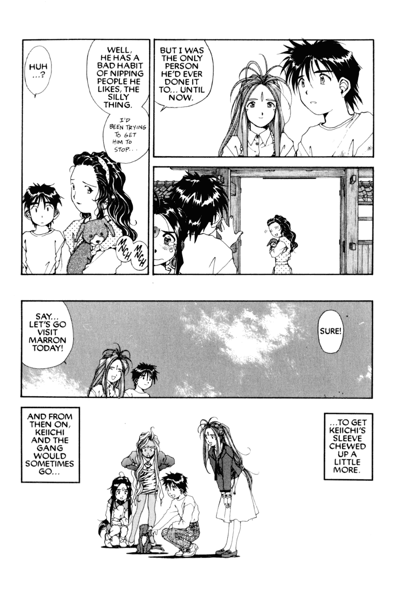 Ah! My Goddess Chapter 59 page 36 - Chapter 59: Sorrow, Fear Not