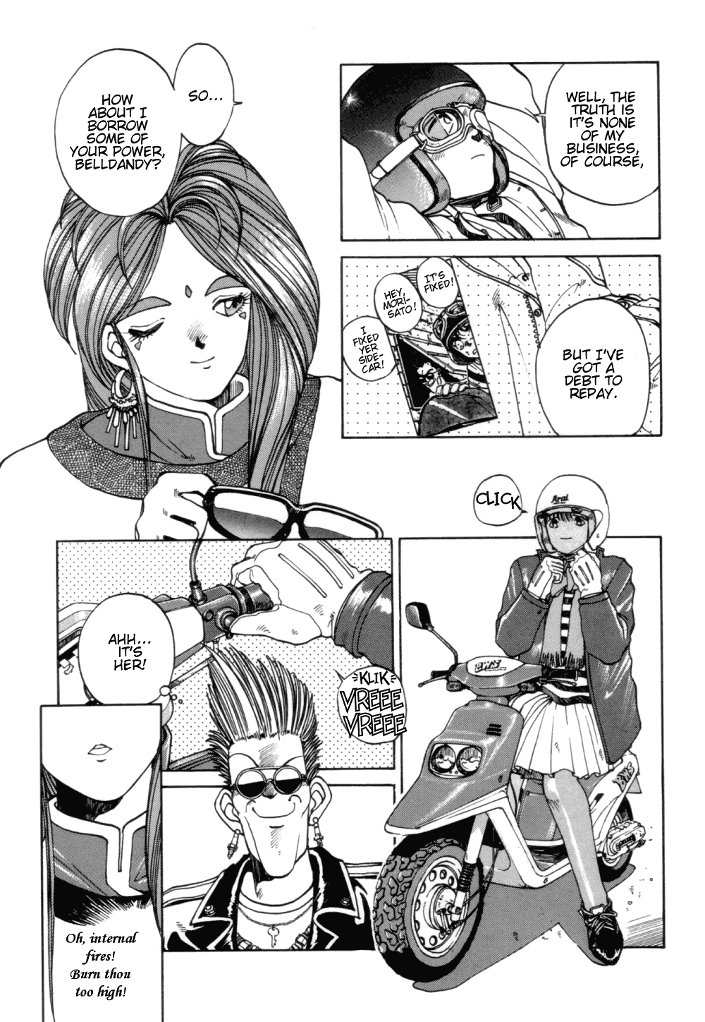 Ah! My Goddess Chapter 6 page 9 - Chapter 6: One Wish Spirit Photography, Deepest Wish Granted