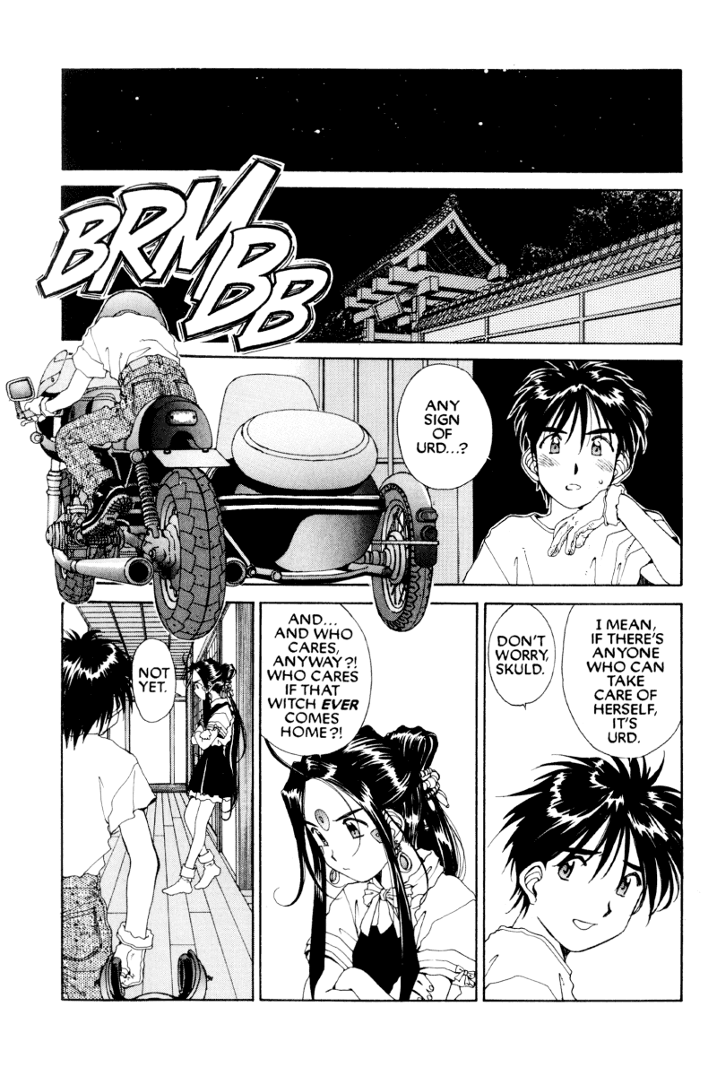 Ah! My Goddess Chapter 61 page 18 - Chapter 61: Evil Spirits: 200 Proof (Cleaned)